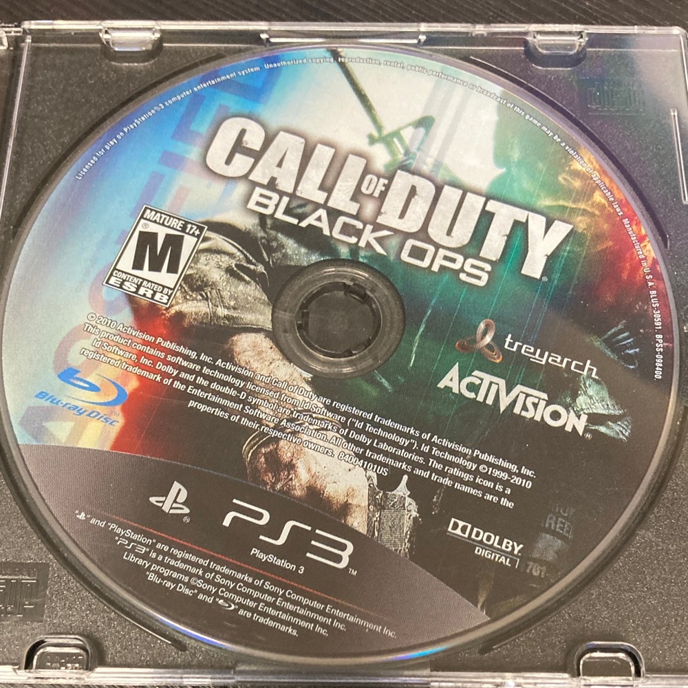 Call of Duty: Black Ops for PlayStation 3 - PS3 - disc only